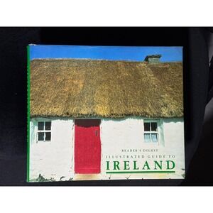 Reader's Digest Illustrated Guide to Ireland 1992 First Edition Hardcover Map